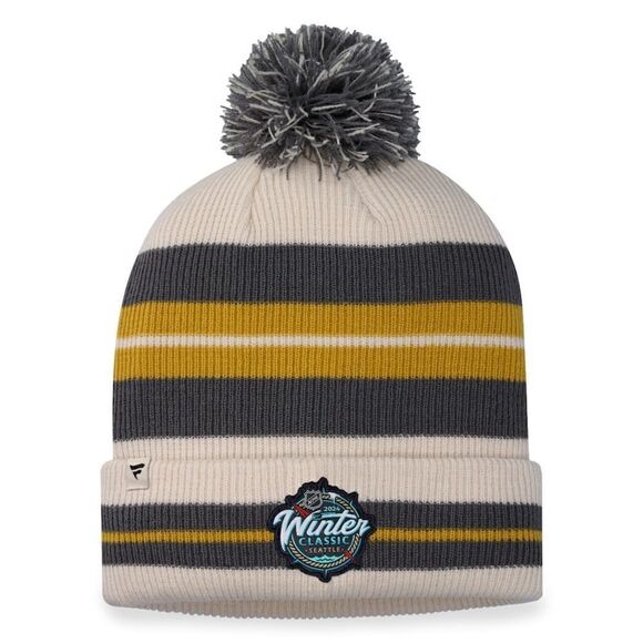 Fanatics Vegas Golden Knights 2024 NHL
Cuffed Knit Hat w/Pom OS NWT IN PKG - Picture 2 of 7